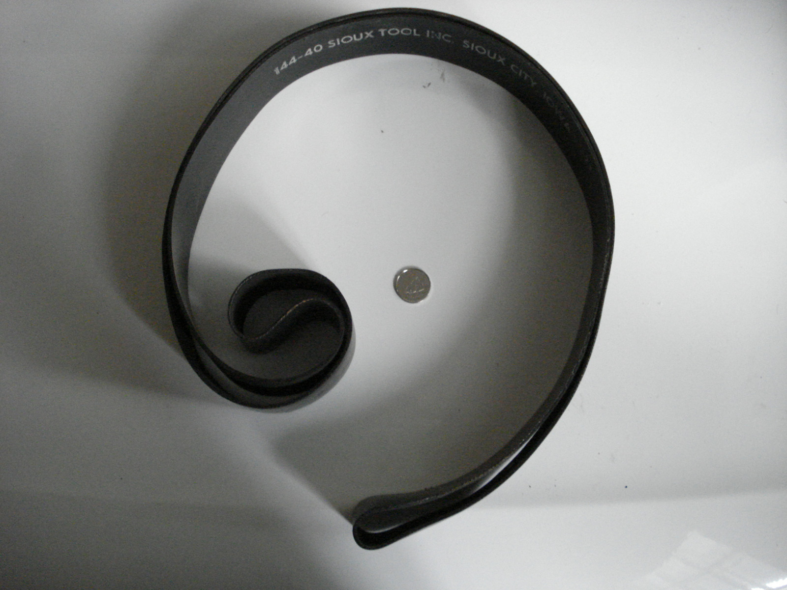 SIOUX 14440 FLATBELT MOTOR TO GRINDING HEAD 682 VG MACHINES 60" L x 1