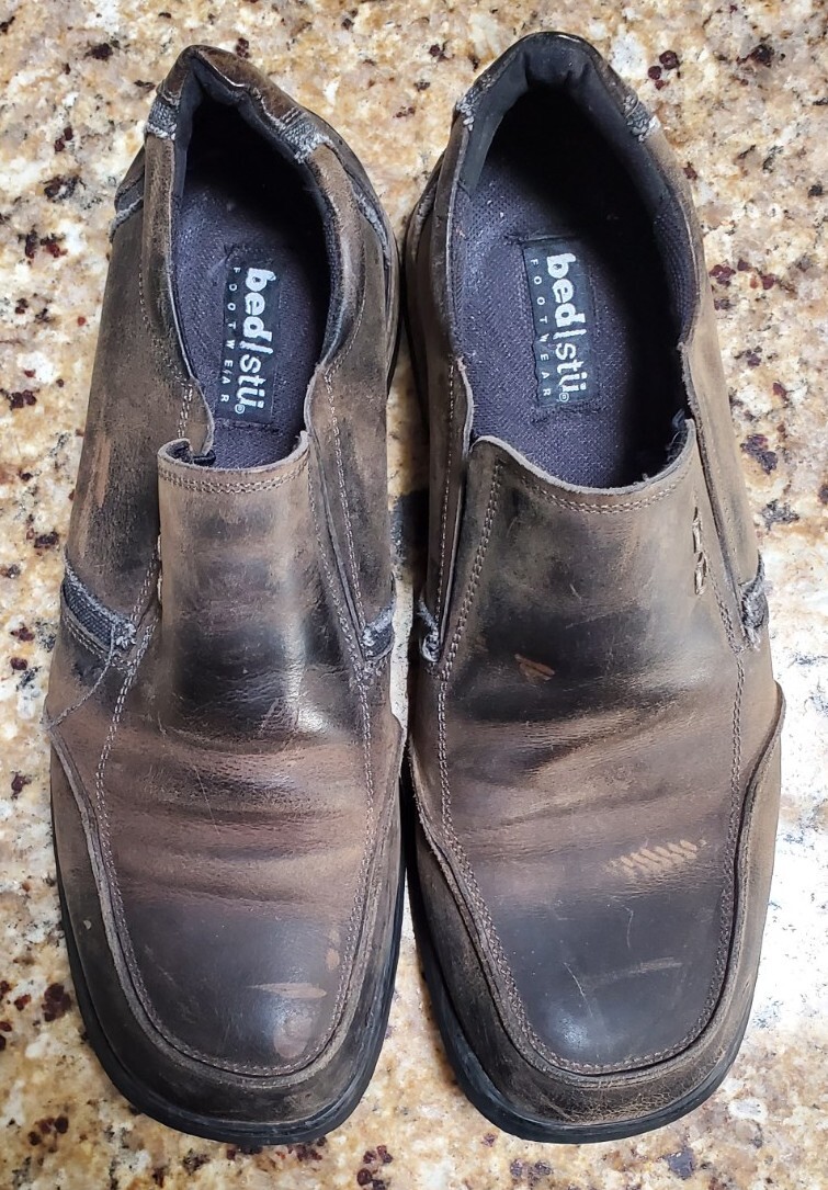 Bed|Stu Brown Leather Phantom   Men\'s Slip On Comfort Loafer Size 11 BED STU Phantom Loafer, Slip-on Shoe | Mens 10 Brown Leather  main image 2