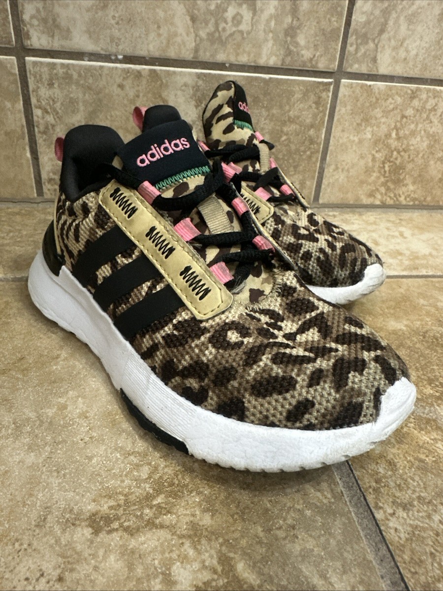 Adidas Racer TR21 Leopard Kids Size 11K UK