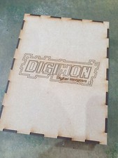 Digimon Trading Cards Storage Box 300+ Cards  Strong 3mm MDF
