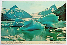 Postcard - BEAUTIFUL PORTAGE GLACIER, ANCHORAGE, ALASKA, USA - (USA5-3)