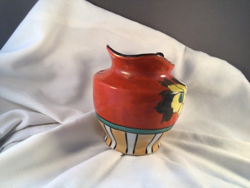 ANTIKER TASHIRO SHOTEN ART DECO GLANZGESCHIRR SAHNEKÄNNCHEN MILCHKRUG JAPAN VOR 1954 - Bild 5 von 12