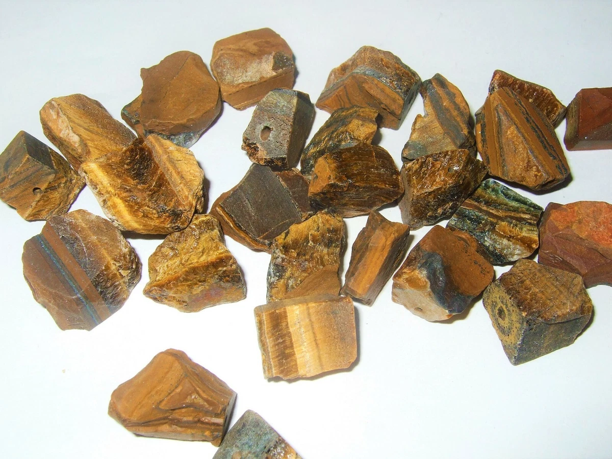 3 Pierres Dures Percées – Cristal De Roche ONDULAT – Qualité Collection