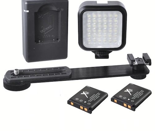 50" VIVITAR TRIPOD + 36 LIGHT LED +IR REMOTE FOR CANON EOS REBEL T3 T3I T5 T5I - Image 3 of 4