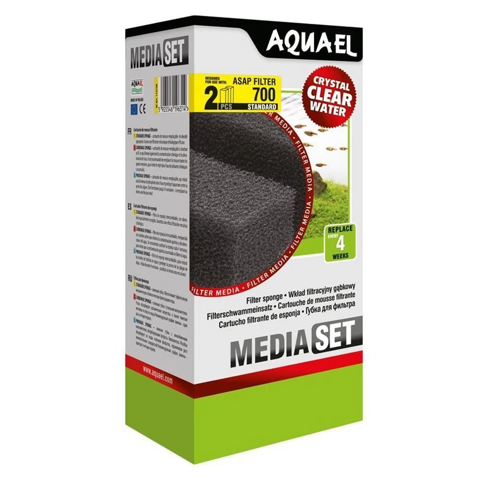Aquael ASAP 700 Filter Media - Filter Sponges x 2 ASAP 700 GENUINE