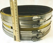 Warco 10x10 10” Dia. Heavy Duty No Hub Coupling/Fernco for PVC or Cast Iron Pipe