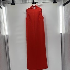 Nasty Gal Daisy street orange maxi dress size 8