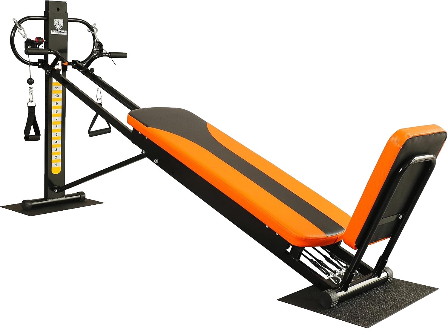 Chuck Norris Total Gym Workout System Exercise Equipment Chuck