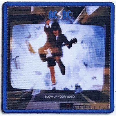 AC/DC Patch · Blow Up Your Video · Aufnäher