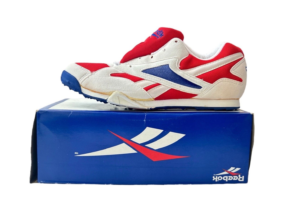 vintage reebok harrier ultra spike track shoe sneakers mens size 9