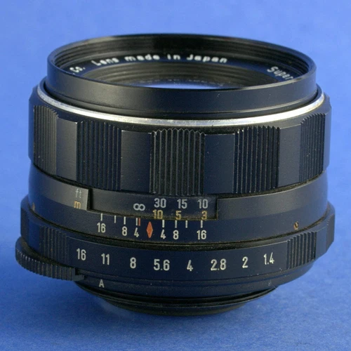 Pentax Super-Takumar 50mm 1.4 M42 Lens 8 Elements