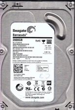 Seagate ST2000DM001 pn:1CH164-510 s/n: S1E fw:CC27 2014 SU 2TB SATA 3.5" K11-2