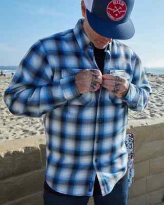  Dixxon  ''WEST COAST CUSTOMS'' Flannel MENS M-4XL  WESTCOAST CUSTOMS COLLAB 