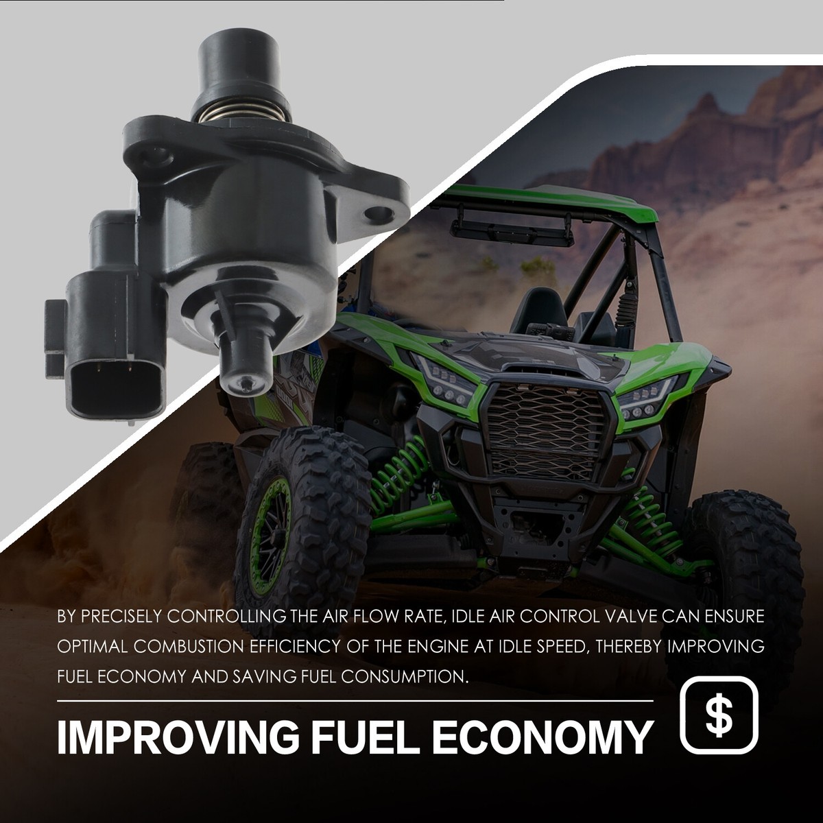Idle Control Valve for 2008-2020 Kawasaki Brute Force 750 2014