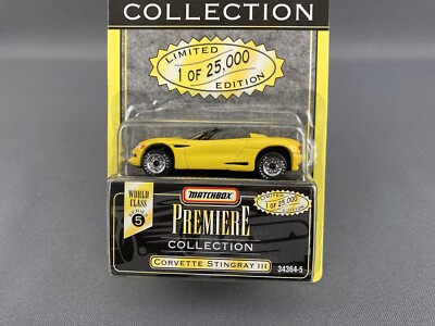 Matchbox Premier Collection - Corvette Stingray III Yellow
