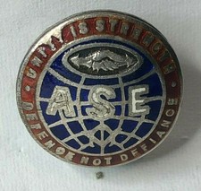 1905-20 Amalgamated Society Of Engineers Enamel Lapel Badge original 22mm