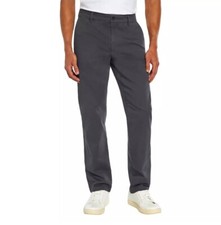 Banana Republic Men  s 36x30 Cotton Chino Pant Gray Slim Straight Fit Stretch