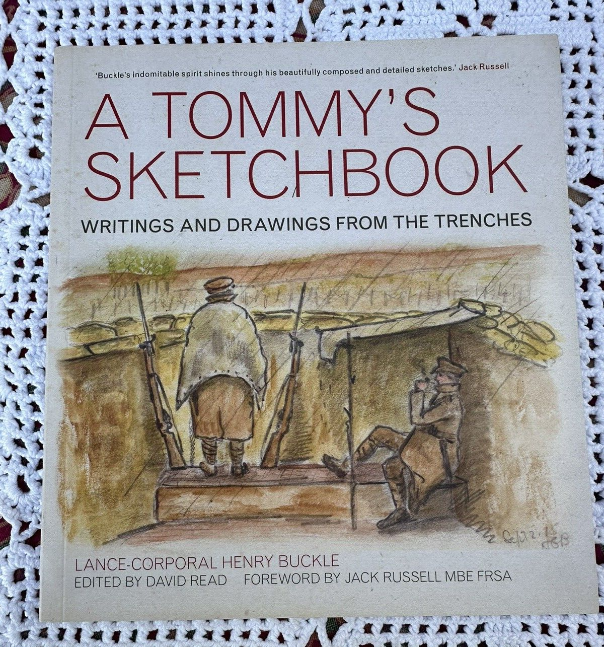 A Tommy's Sketchbook Writings & Drawings Henry Buckle 2012 Paperback Book