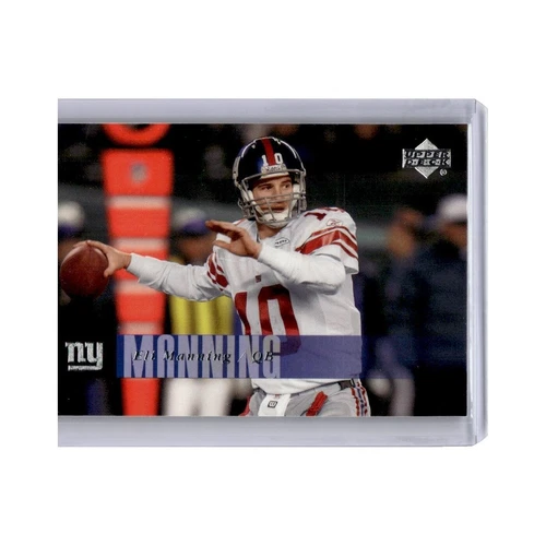 Upper Deck Eli Manning Original Football Sports Trading Cards