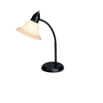 Hampton Bay 305407 20 1 2 In Black Gooseneck Desk Lamp