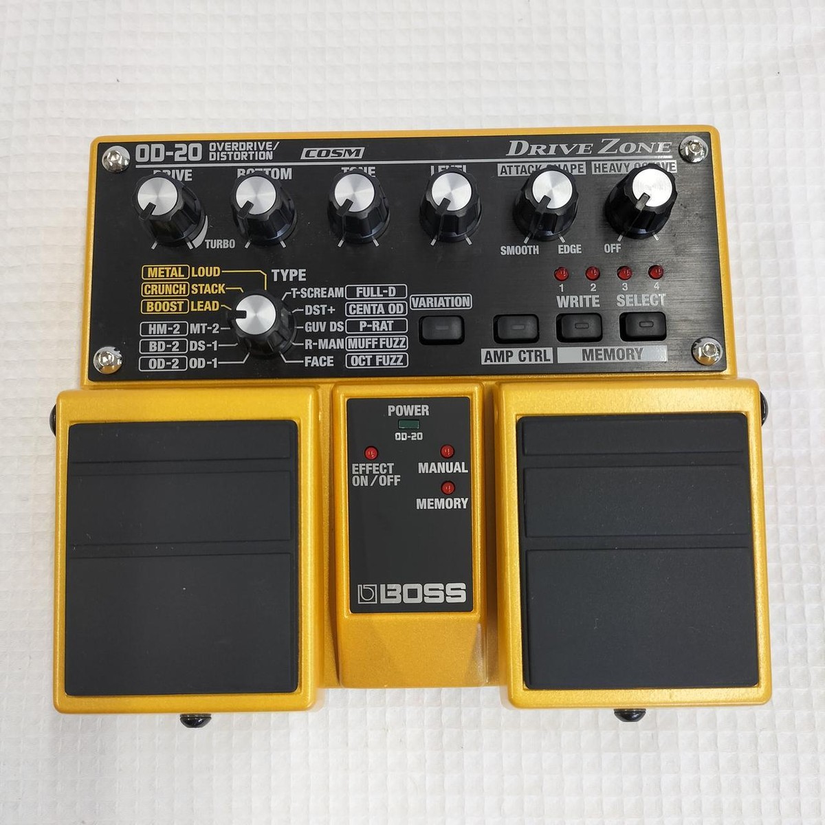 BOSS OD-20 Overdrive Distortion Guitar Effect Pedal | eBay