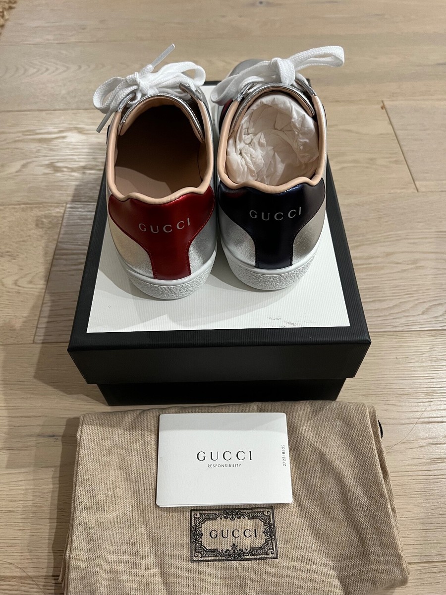 LIMITED EDITION Gucci Leather ACE Striped 