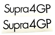 Hercules Supra 4 GP Seitendeckel Aufkleber Dekor Schriftzug Satz Germany