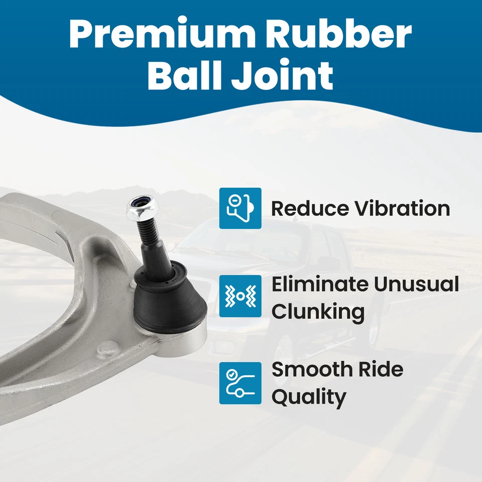 Brazos de control inferiores superiores de aluminio para Chevy Silverado GMC Sierra 1500 2014-2016 Foto 3 de 4