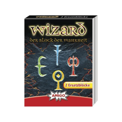 Wizard Ersatzblöcke 2er Pack für Kartenspiel - Hochwertige Qualität