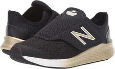 New Balance 258646 Toddler Running Sneaker Black/Gold Metallic Size 5 M