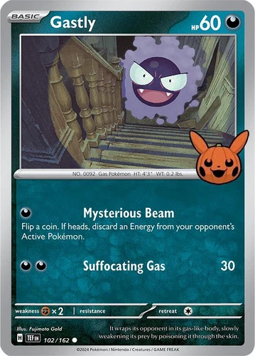Gastly 102/162 Trick or Trade Booster Bundle 2024