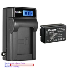 Kastar Battery LCD Wall Charger for Panasonic DMW-BMB9 DMW-BMB9E DMW-BMB9PP