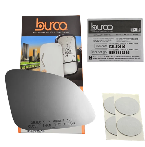 5862 Passenger Side Mirror Glass Fits 2022-2023 Chevy Bolt EUV No Rear Mount