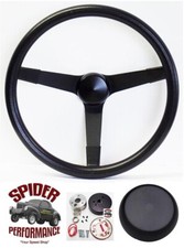 1960-1973 Volkswagen Steering Wheel 14 34 Vintage Black