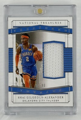 その他 NBA 2020-21 Panini National Treasures 2020-21 National Treasures Threads Shai Gilgeous-Alexander