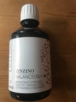 Zinzino Balance Oil+ Grapefruit Limette Zitrone 300ml, MHD 12/2027