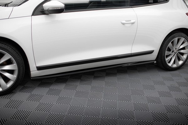 Maxton Design Seitenschweller Ansatz (Paar) Passend FüR Vw Scirocco Mk3 Fl Schwa-image