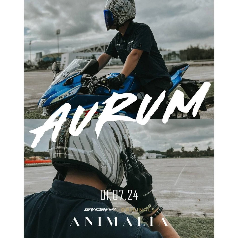 Gracshaw G919i Glazzo Animalia Series Helmet - Image 3 of 3