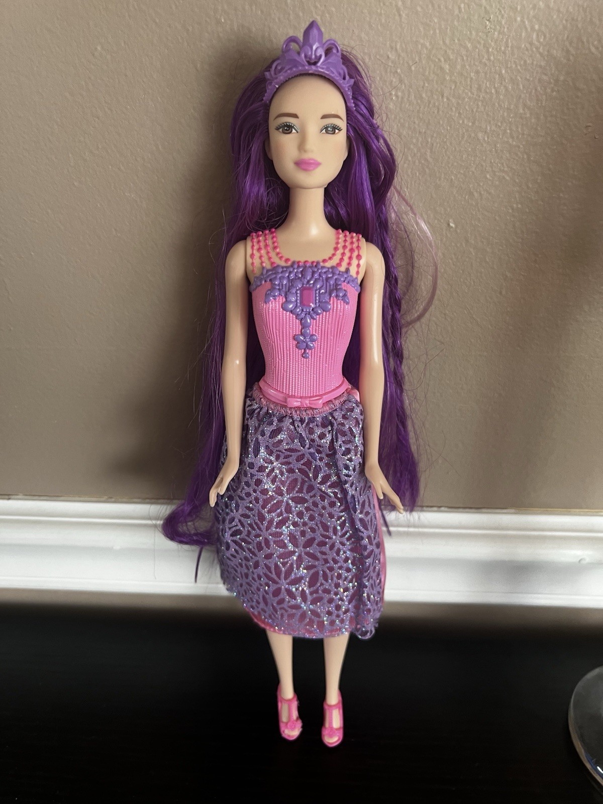 Barbie Dreamtopia Endless Purple Hair Kingdom Princess Doll 2017