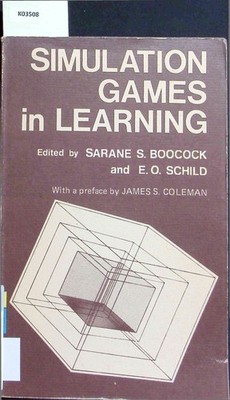Simulation Games in Learning. [Ed.], Sarane S. Boocock: