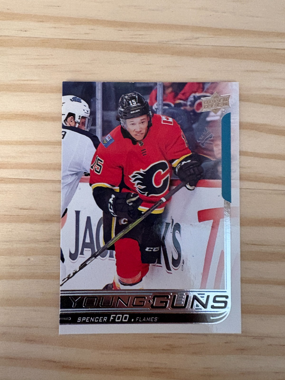 2018-19 Upper Deck #470 Spencer Foo YG RC - Calgary Flames