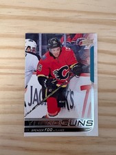2018-19 Upper Deck #470 Spencer Foo YG RC - Calgary Flames