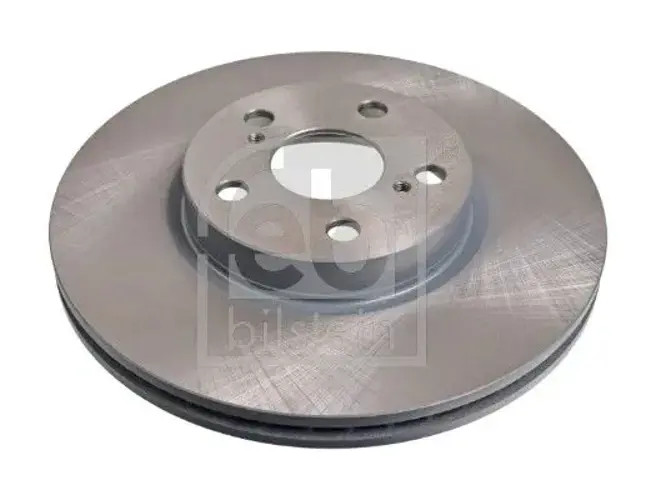 2x Brake disc Front Axle internally vented 108515 FEBI BILSTEIN for TOYOTA