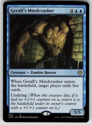 Geralf's Mindcrusher Normal R Starter Commander Decks 53 NM