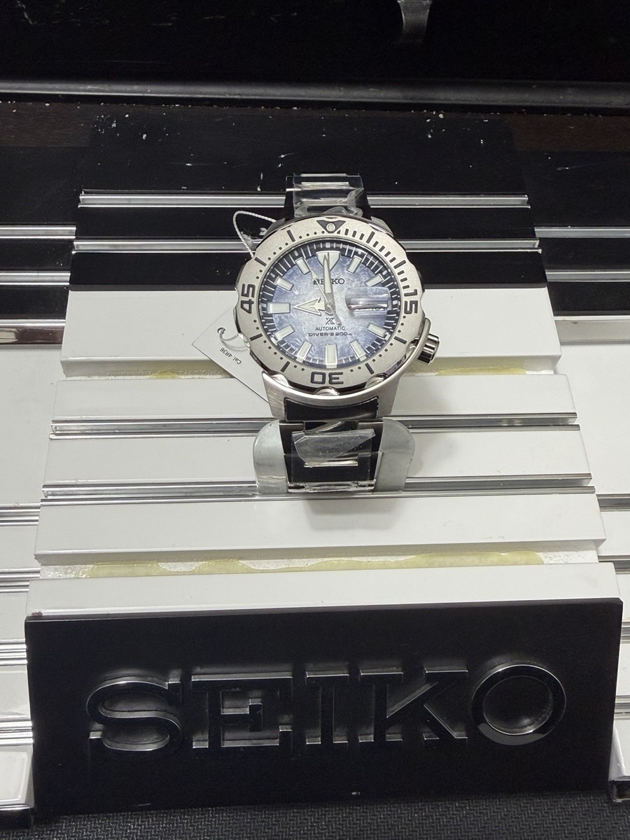 NEW Seiko Prospex SRPG57 Monster Save the Ocean Antarctica Diver 200m Auto