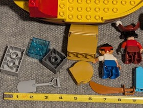 LEGO Duplo Jake's Pirate Ship Bucky 10514 100% Complete, Worn Manual,  No Box