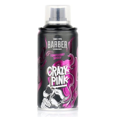 BARBER MARMARA Haarspray Crazy Pink 150ml   Temporäre Haarfarbe