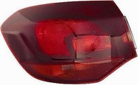 Fanalino Heckleuchte Links Sx Rot Dunkel Opel Astra J SW 2010 2015