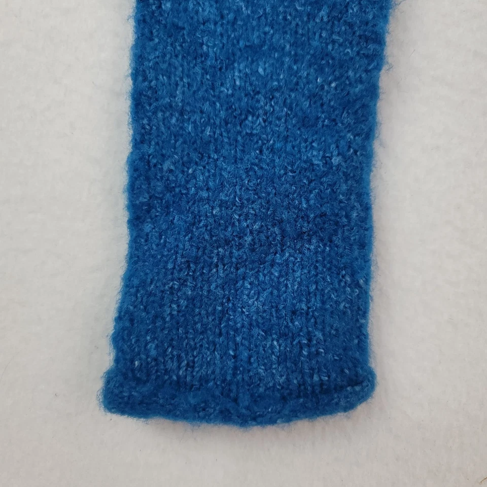 Suéter Acrílico Manga Larga Cuello Barco Tejido Azul BCBG Max Azria Talla X-Pequeño Foto 4 de 4