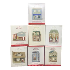 7 Hallmark Keepsake Nostalgic Houses And Shops New
